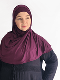 Plum Wine Instant Shawl