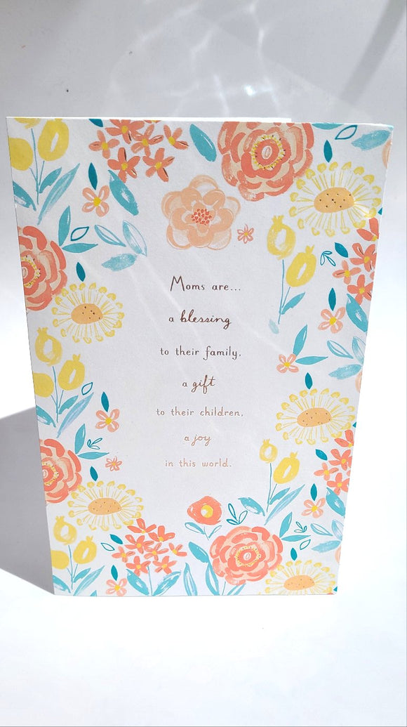 Moms are a blessing - Mother's Day Card