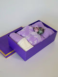 LAVENDER SHAWL HIJAB GIFT SET