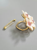 Blooming Elegance Dual-Style Brooch