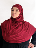 Pomegranate Wine Instant Shawl