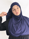 Indigo Mist instant Shawl