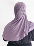 Lavender Fog double loop instant hijab