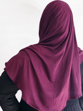 Plum Wine Instant Shawl