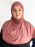 Rosewood Blush Instant Shawl