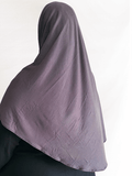 Charcoal Veil Instant Shawl
