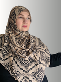SANDSTONE ELEGANCE SQUARE HIJAB