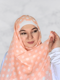 ELEGANT POLKA DOT HIJAB GIFT SET