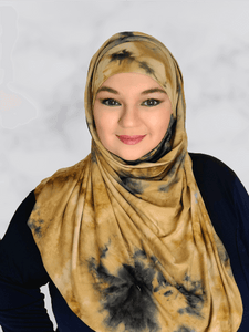 Marble stone instant jersey shawl
