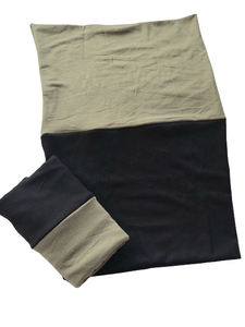 OLIVE GREEN & BLACK