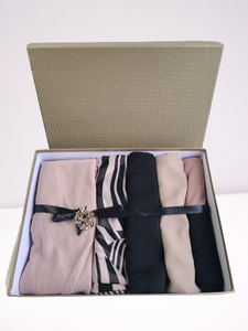 Timeless elegance luxury hijab gift set