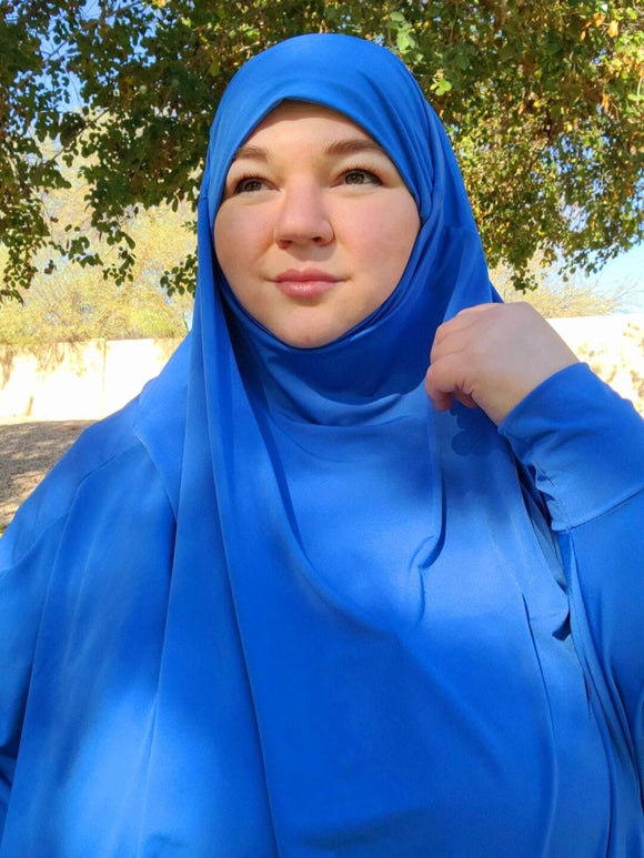 PRAYER HIJAB SET ULTRAMARINE BLUE