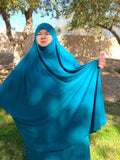 PRAYER HIJAB SET EMERALD GREEN