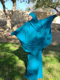 PRAYER HIJAB SET EMERALD GREEN