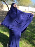 PRAYER HIJAB SET DARK NAVY