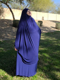PRAYER HIJAB SET DARK NAVY