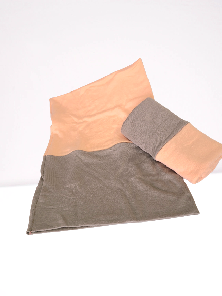 TAN & LIGHT PEACH