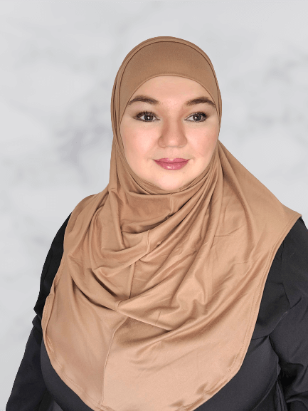 Caramel two piece Enisa hijab