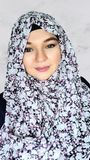 FLORAL SQUARE HIJAB GIFT SET