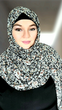 FLORAL SQUARE HIJAB GIFT SET